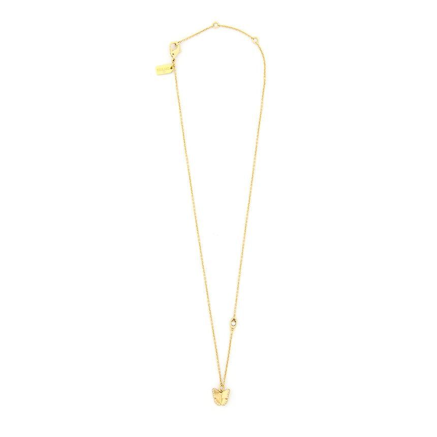 Coach Butterfly Pendant Necklace for Women 559728 GLD 710