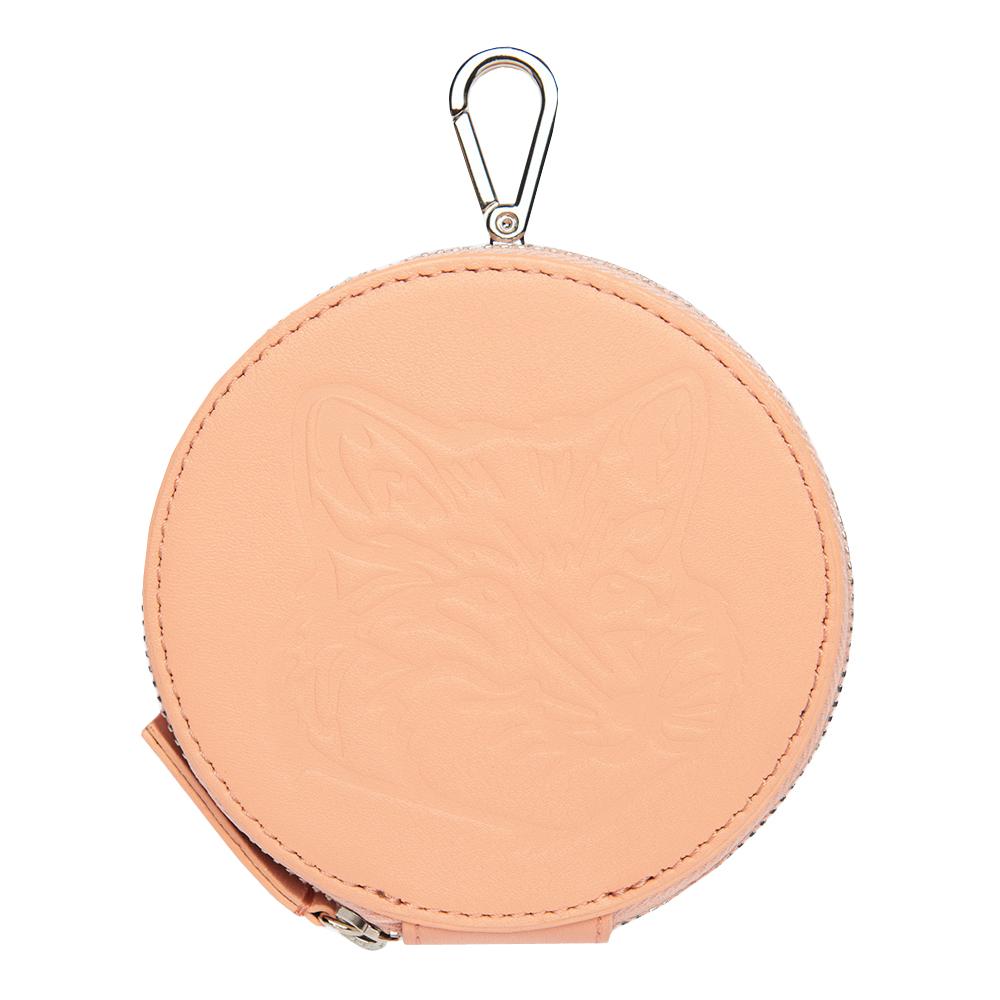Maison Kitsune Fox Head Debossed Logo Coin Wallet IU05329LC0025 P612