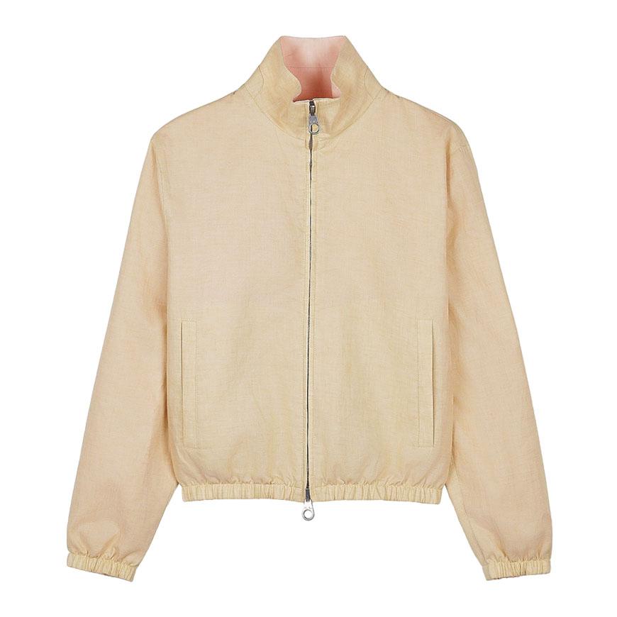 Loro Piana Women’s Linen Bomber Jacket FAQ0520 B5ZG