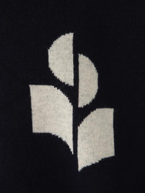 Isabel Marant Midnight Blue Wool Crewneck Knit Sweater for Me PU0051HAA1L04H30MI