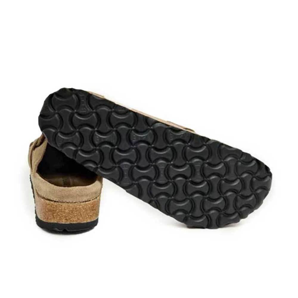 Birkenstock Braid Buckley Taupe Suede Sandals Unisex