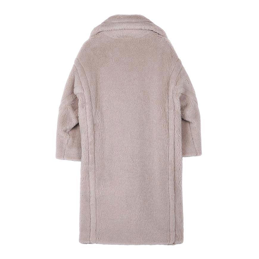 Max Mara Women’s Teddy Bear Icon Coat Brown Wool-Blend