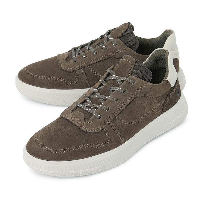 ecco Move Men’s Low-Top Sneakers White Leather