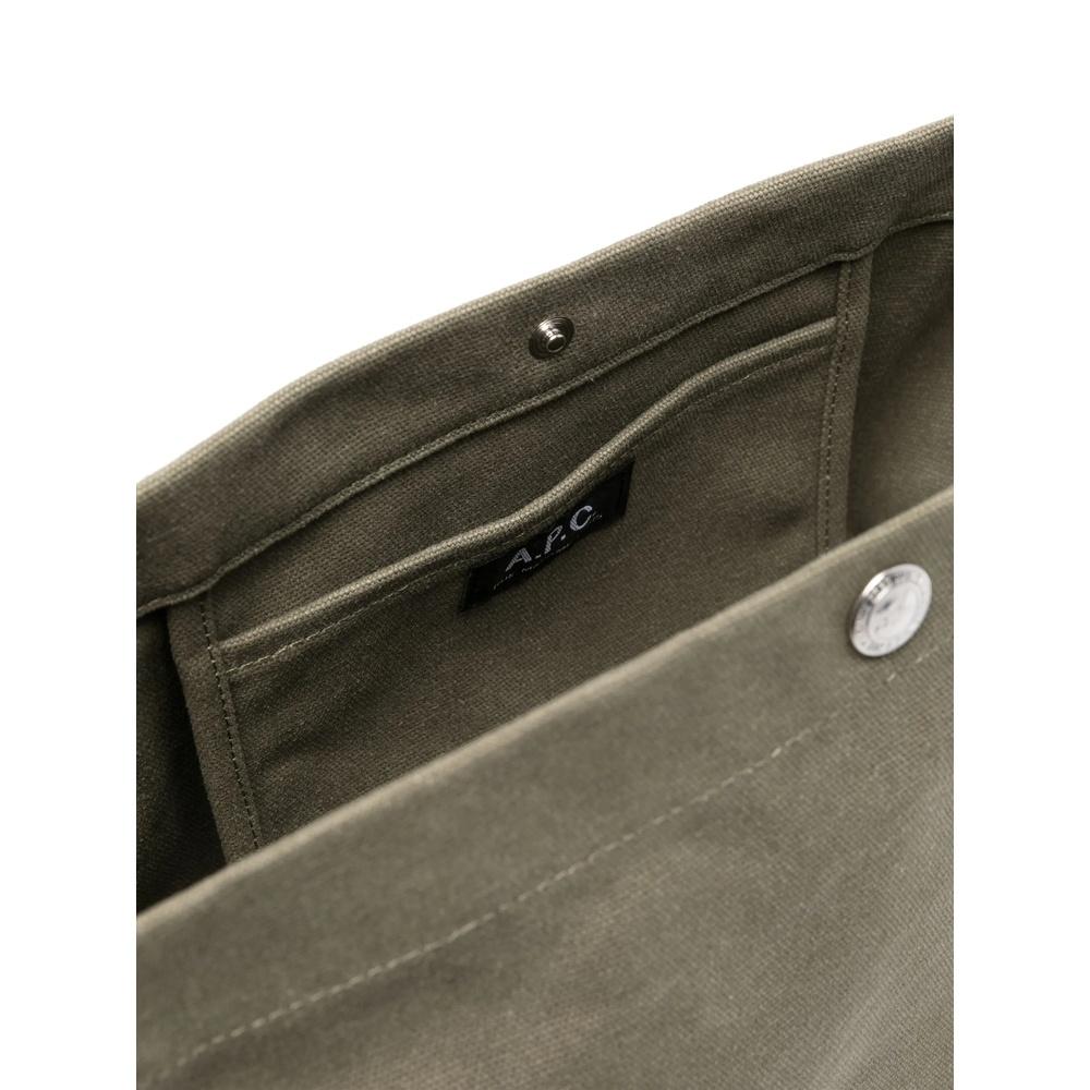 A.P.C. Journal Small Crossbody Bag Black Leather Unisex