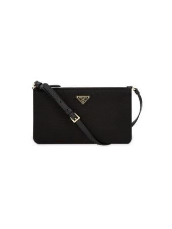 PRADA Re-Nylon Black Shoulder Clutch Bag 1NE545 2C05 F0002