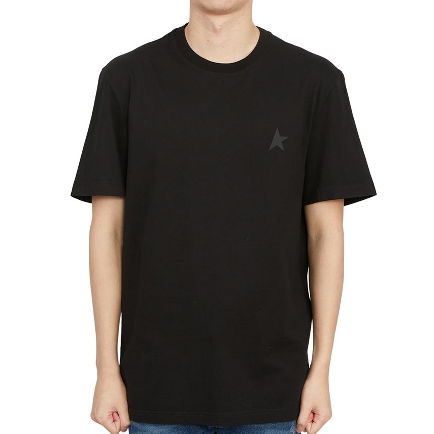 GOLDEN GOOSE Men’s Short Sleeve T-Shirt White Cotton