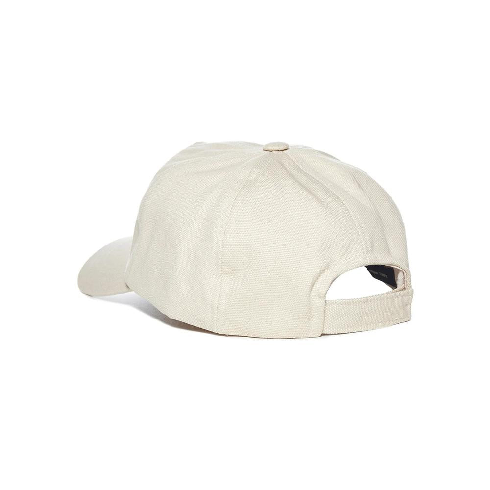 Isabel Marant TYRONYH Embroidered Black Cotton Cap