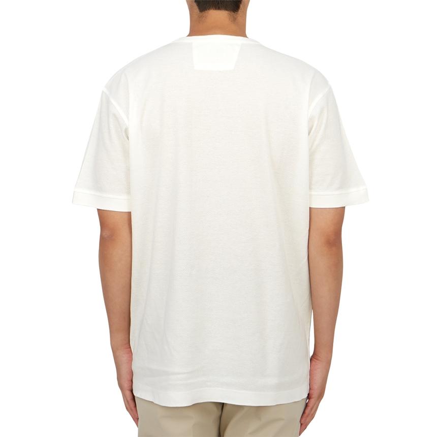 CP Company Men’s Short Sleeve T-Shirt White Cotton