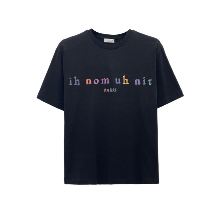 IH NOM UH NIT Rainbow Logo Short Sleeve T-Shirt 2 Colors