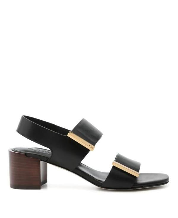 Tods Open Toe Heel Sandals XXW03L0JG10N6MB 999