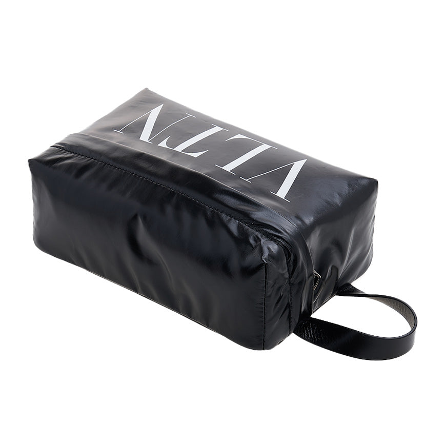 VALENTINO VLTN Logo Black Unisex Clutch Pouch 2Y2P0U02 MWL 0NI 1