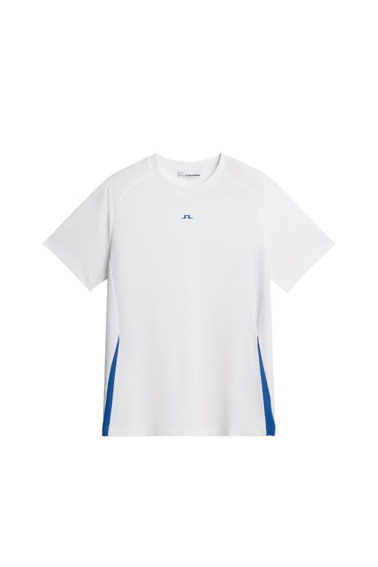 J LINDEBERG Short Sleeve T-Shirt for Men RMJT150160000 WHITE DOM