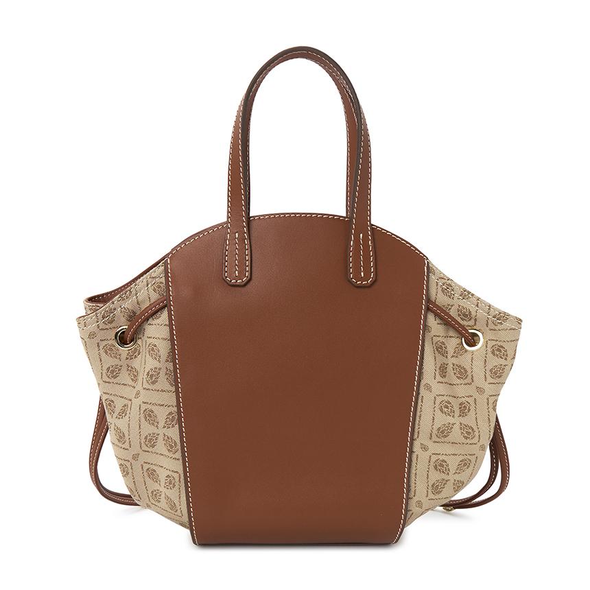 HELEN KAMINSKI Allure Women’s Tote Bag BAG51680 JACQUARD LATTE CUOIO