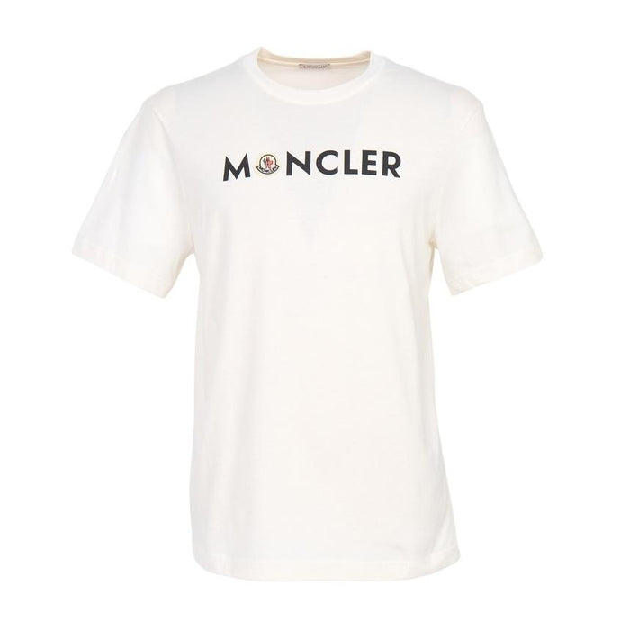Moncler Men’s Short Sleeve T-Shirt White Cotton