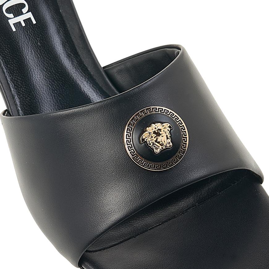 Versace Women’s Alia Heel Sandals 1018241 DVT2P 1B00V