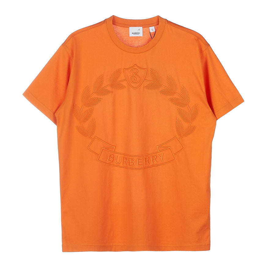 BURBERRY Women's Oak Leaf Crest Logo Cotton T-Shirt