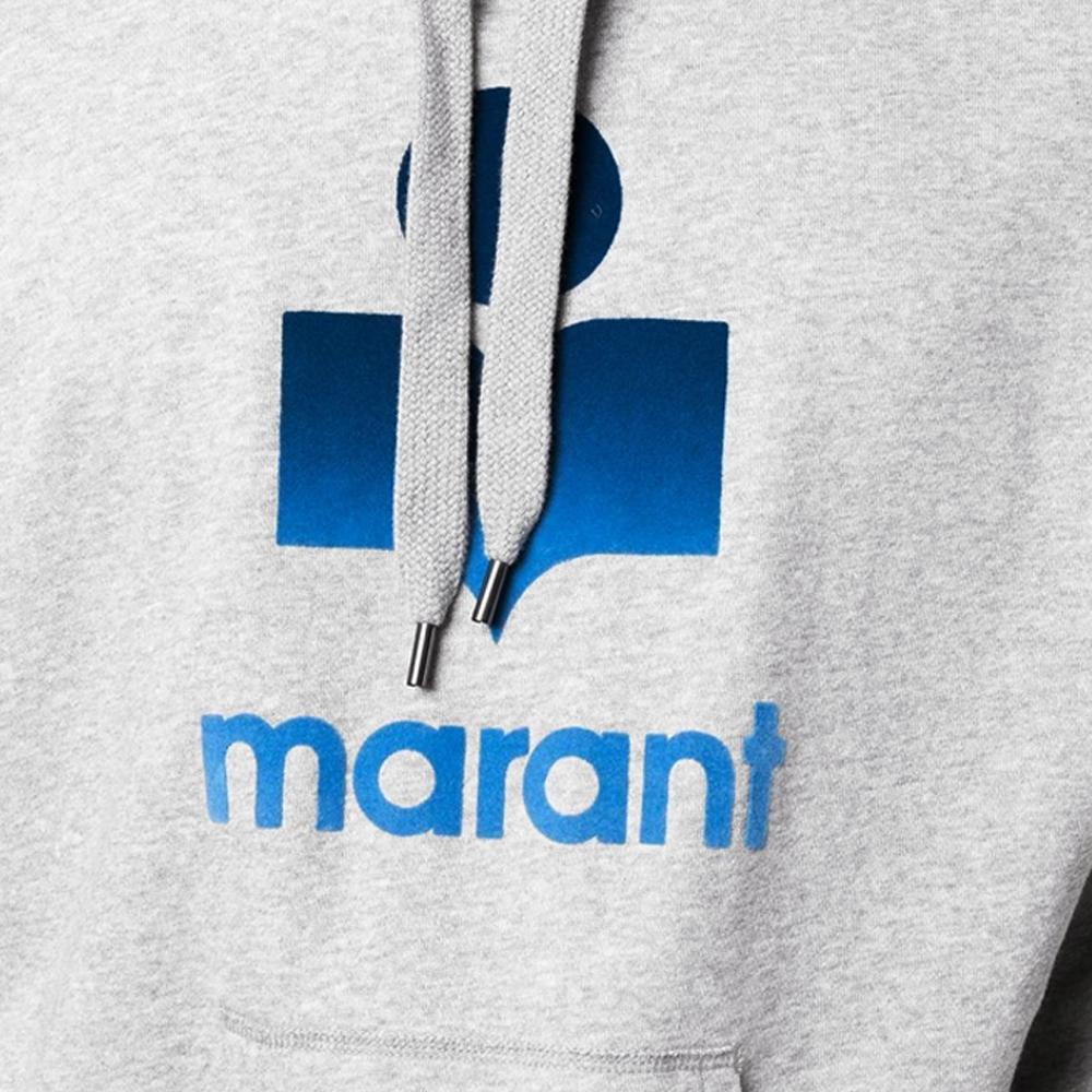 Isabel Marant MILEY Logo Fleece Hoodie SW0055 22P041H 02GY