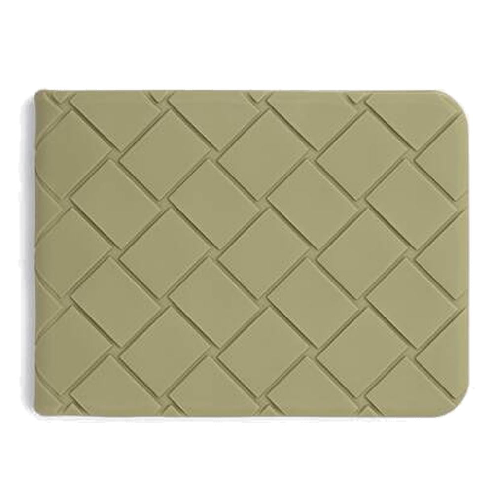 Bottega Veneta Intrecciato Light Khaki Leather Bifold Wallet