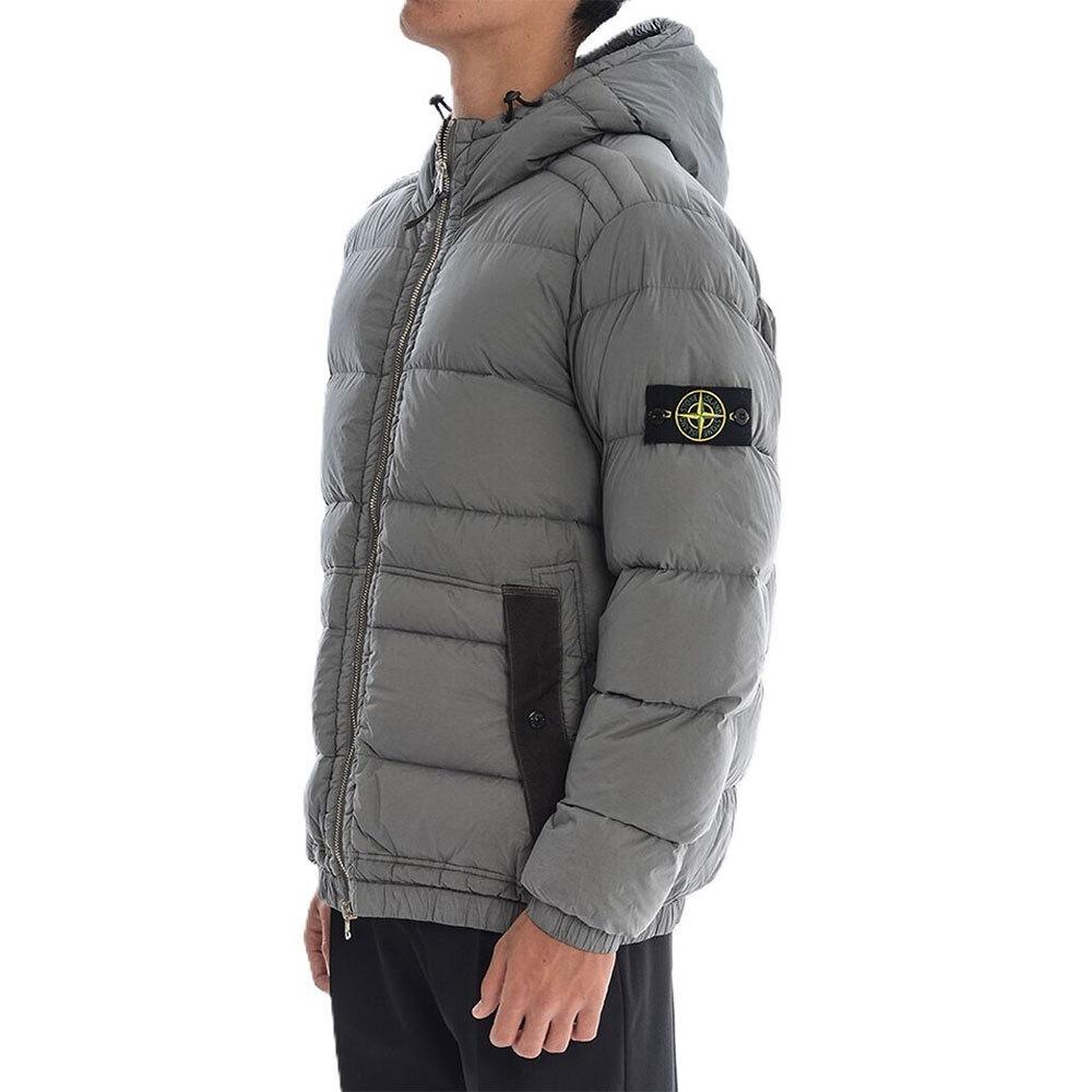 STONE ISLAND Seamless Down Puffer Jacket Men Cement 4100040