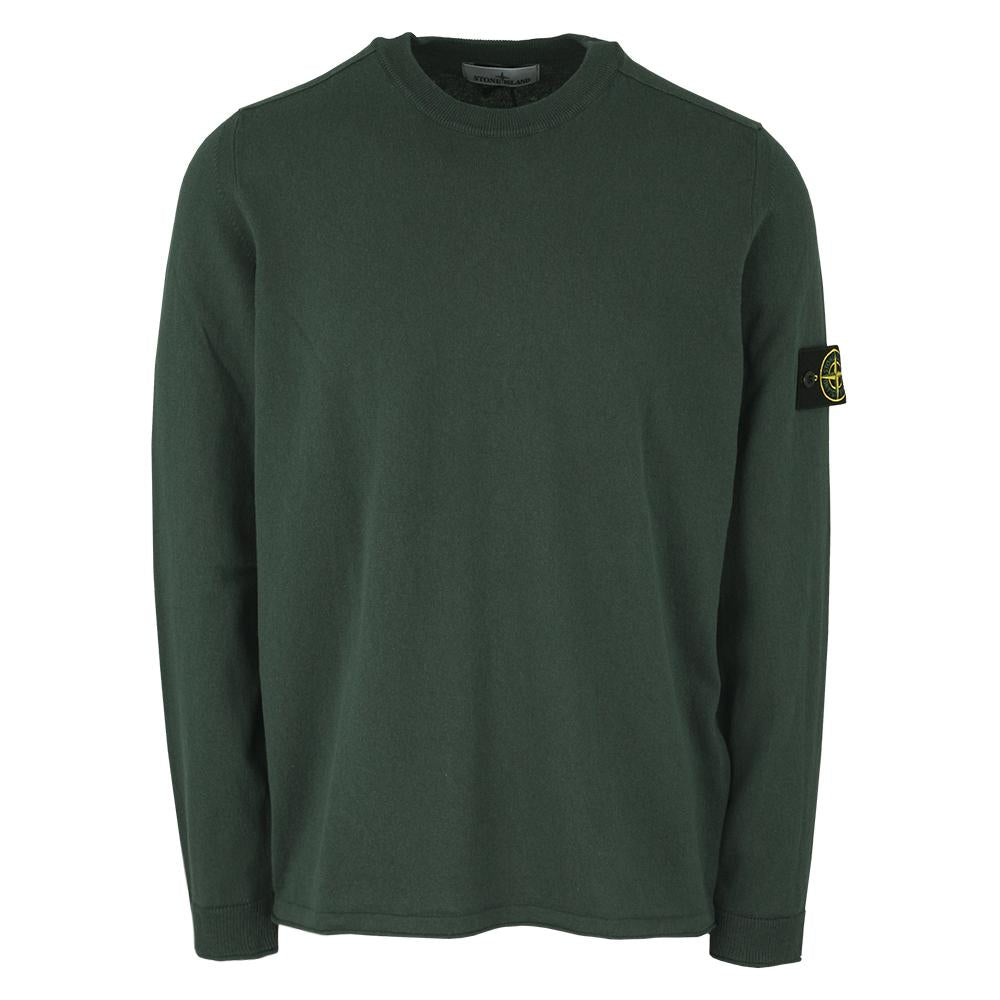 STONE ISLAND Men's Compass Patch Cotton Crewneck Sweater 1015532B9 V0053