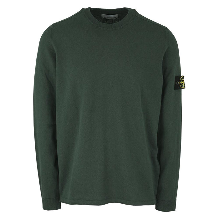 STONE ISLAND Men's Compass Patch Cotton Crewneck Sweater 1015532B9 V0053