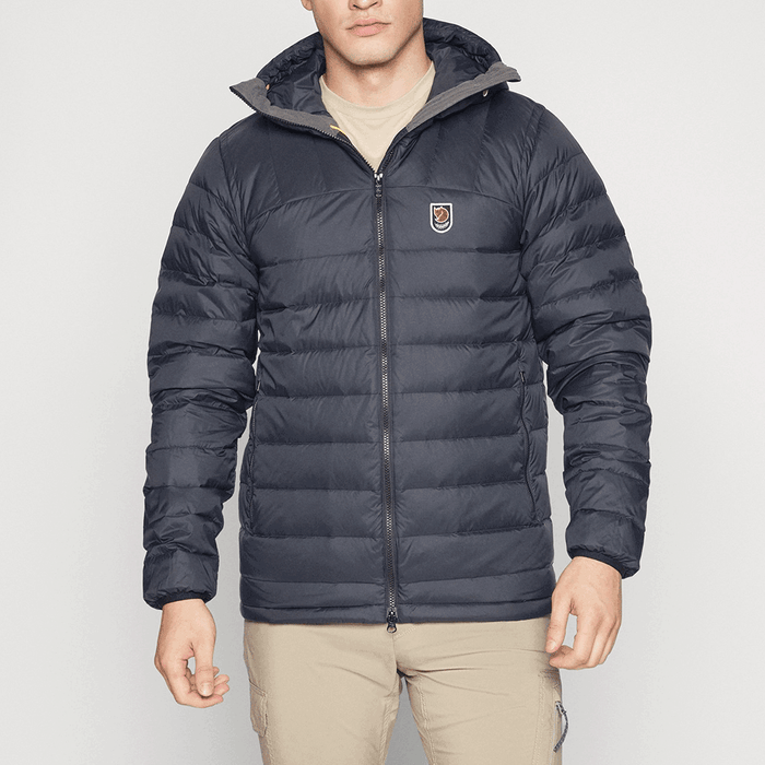 Fjallraven Men’s Expedition Pack Hoodie Down Jacket Black 86121 550