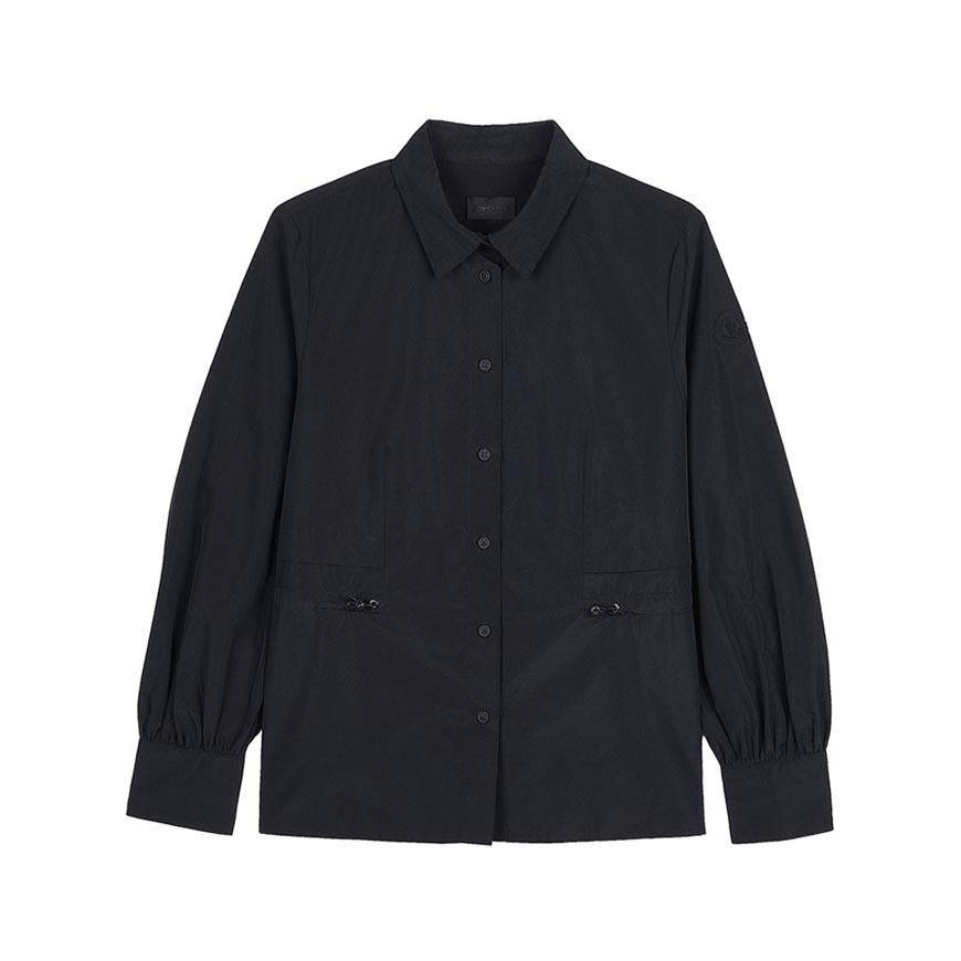 Moncler Women’s Logo Patch Shirt 2F00003 5996M 999