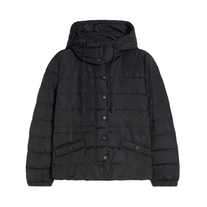 Max Mara Water-Repellent Saxe Blue Puffer Down Jacket for Women SAX 004