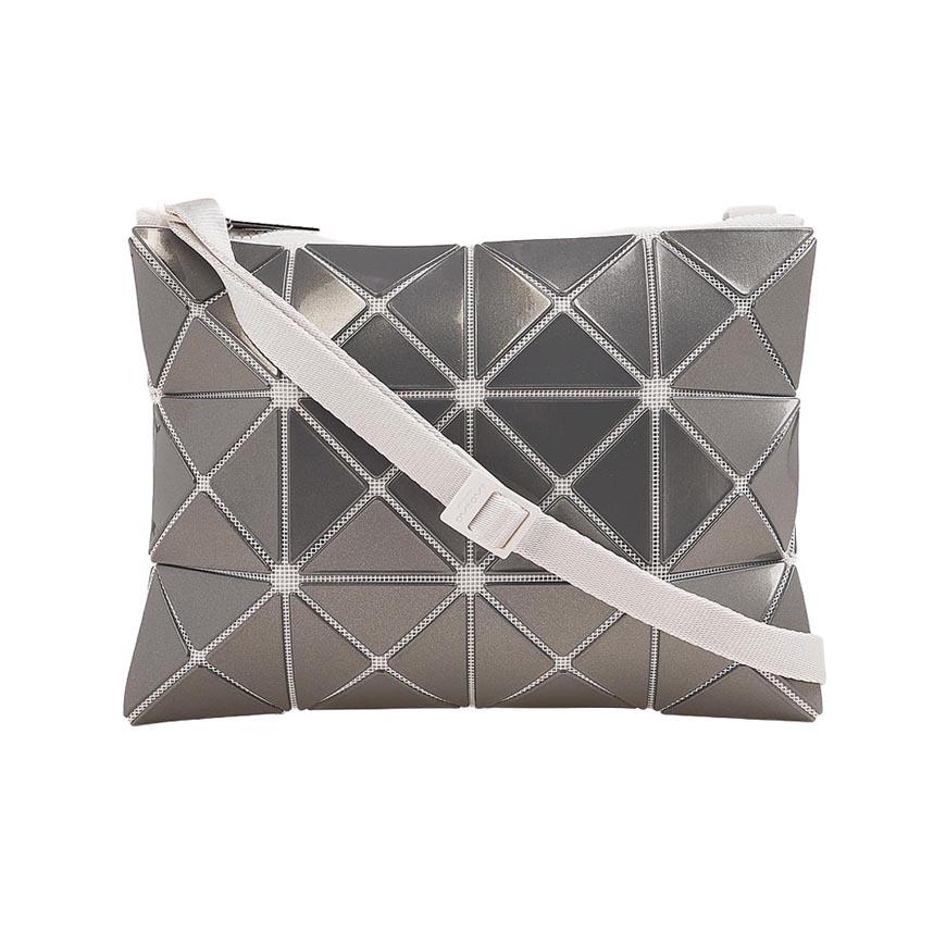Issey Miyake Metallic Lucent Crossbody Bag Black