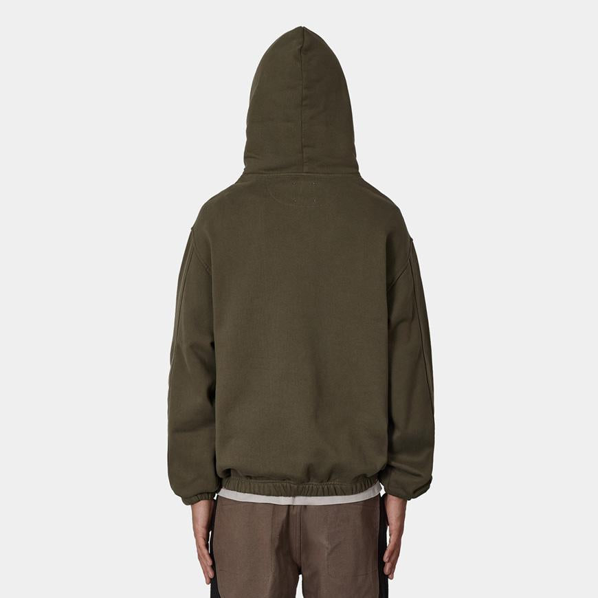 ROA Men’s Logo Hoodie 490gsm RBMW0634FA403 GRN0012