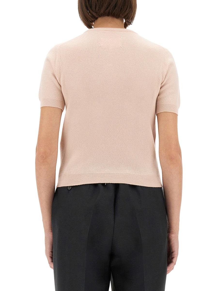 Maison Margiela Black Cotton Short Sleeve T-Shirt