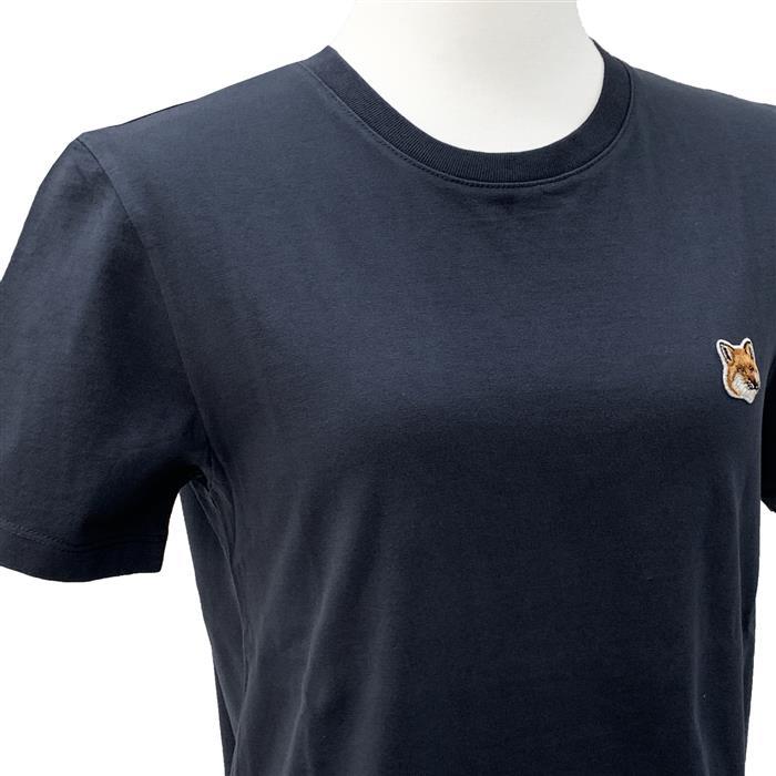 Maison Kitsune Fox Head Logo Short Sleeve T-Shirt