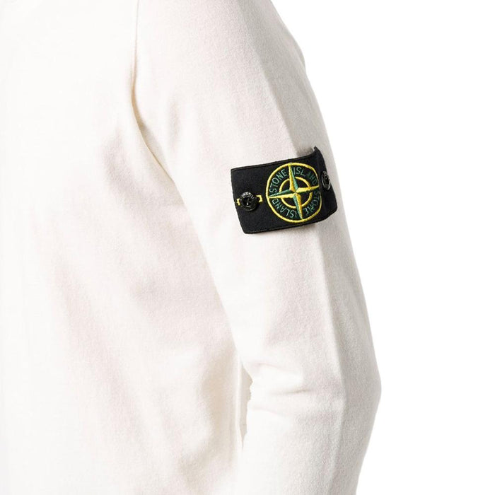 STONE ISLAND Wappen Patch Crewneck Knit Sweater 7515511A1 V0099