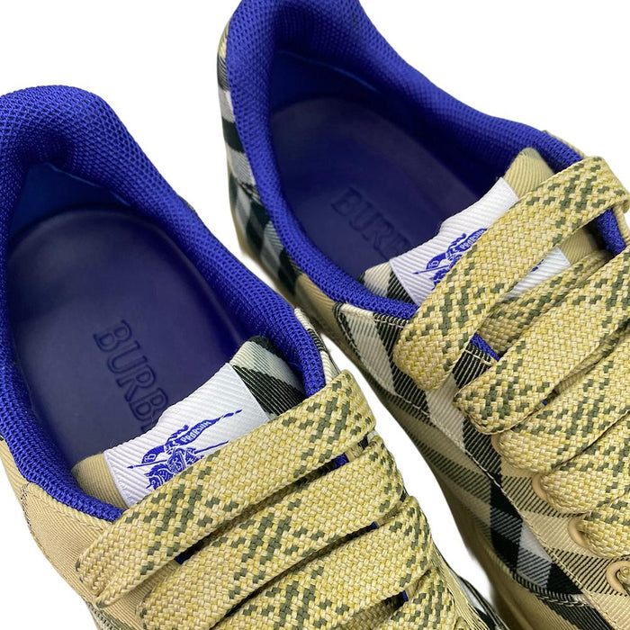 BURBERRY Terrace Check Low-Top Sneakers 8096388