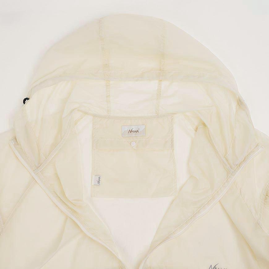 NANGA Women’s Sheer Jacket N2611 1A013B WHT