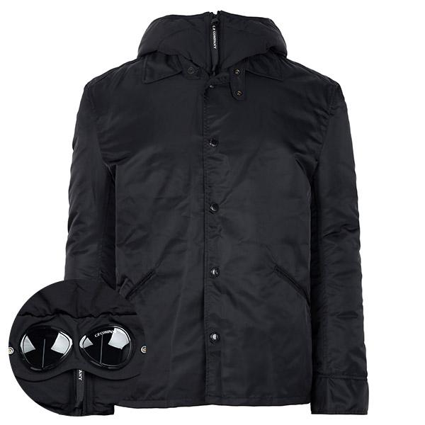 JUNYA WATANABE x C.P. Company Black Goggle Hood Down Jacket WPJ 915 W25