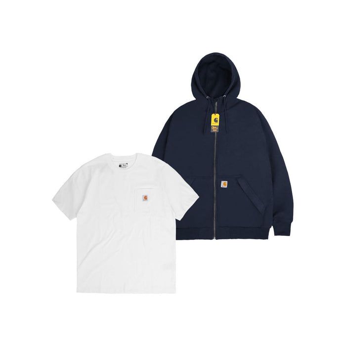 Carhartt Thermal Midweight Hooded Zip Sweatshirt Unisex Set