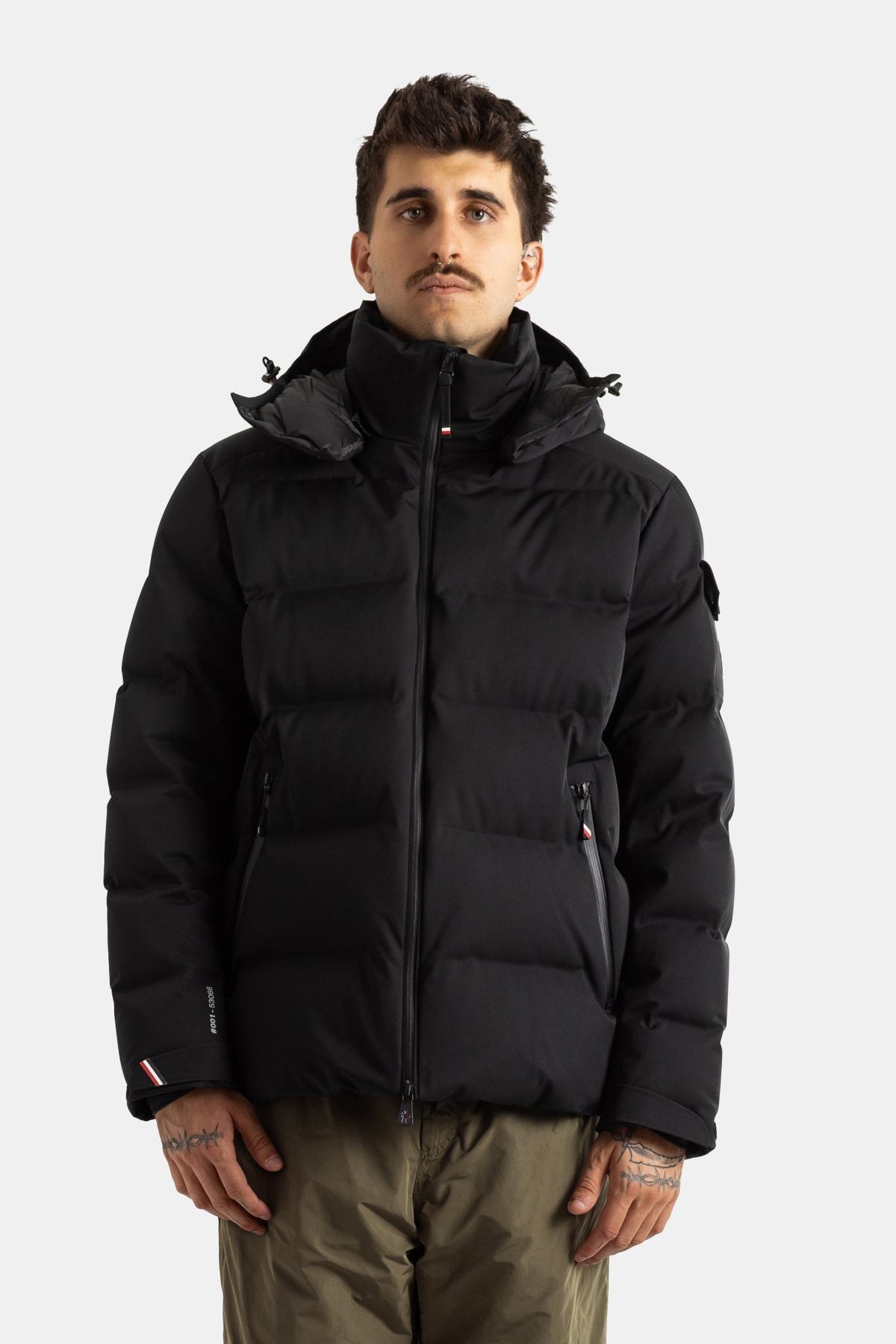 Moncler Black Down Puffer Jacket for Men