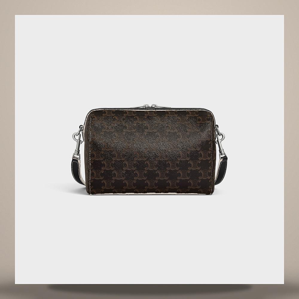 CELINE Large Romy Supple Grained Calfskin Tote Bag Gray