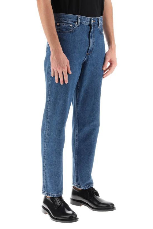 A.P.C. Denim Jeans Men's Blue Cotton Pants WDH09121IAL DOM