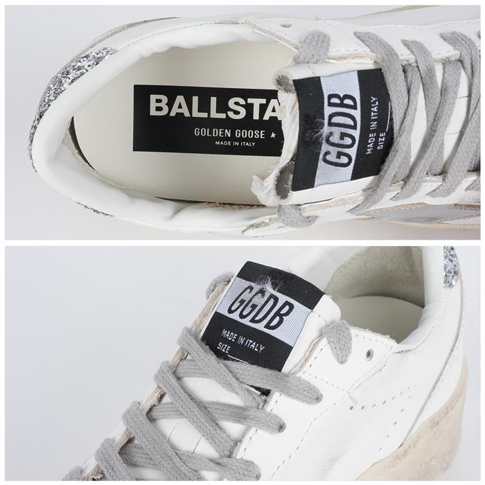 GOLDEN GOOSE Heel Tab Ball Star Low-Top Sneakers F006966 80185