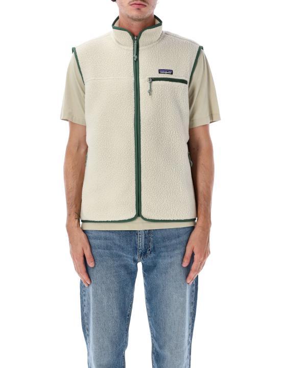 patagonia Pelican Canopy Green Fleece Vest for Men