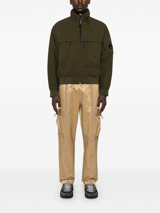 CP Company Ivy Green Padded Bomber Jacket for Women