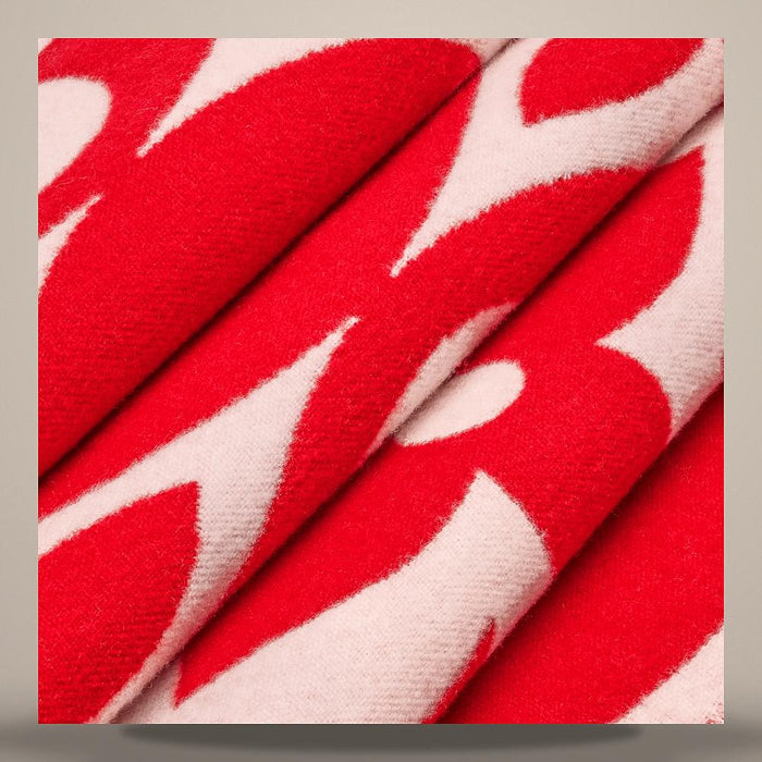 Louis Vuitton Luna New Year Vivienne Medallion Red Scarf
