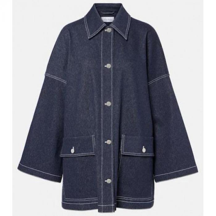 Max Mara Denim Work Jacket 11911018600 002
