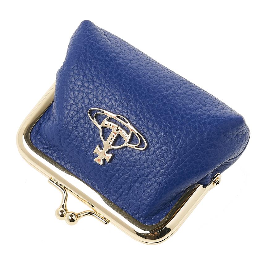 Vivienne Westwood Mini Frame Coin Purse Card Wallet Green Leather