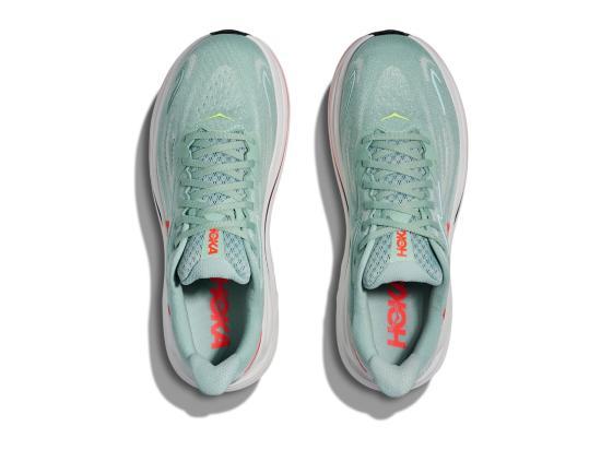 HOKA Clifton 10 Sneaker Green Gray Mesh Running Shoes for Men