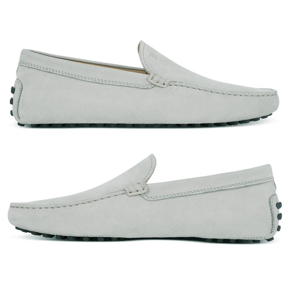 Tods Nuovo Driving Shoes Leather Loafers Men Brown