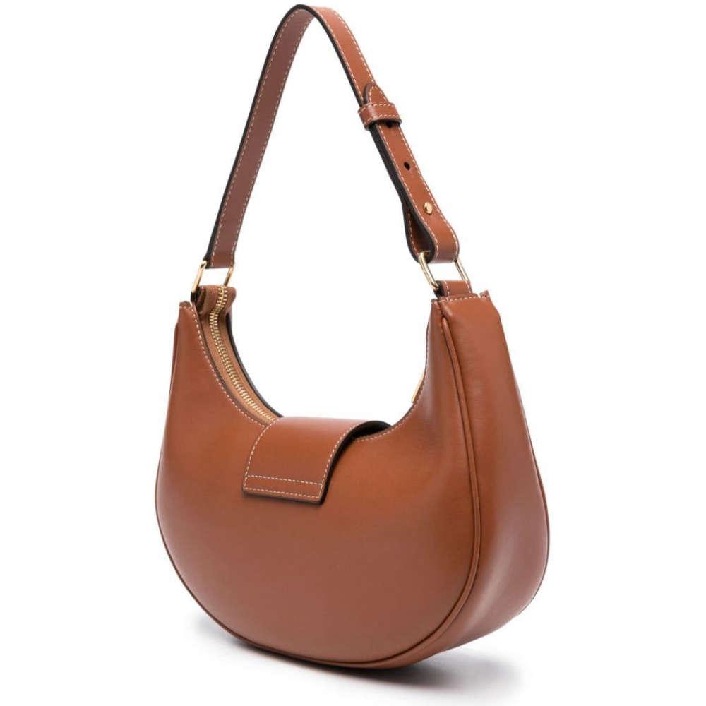 CELINE Ava Triomphe Brown Shoulder Bag