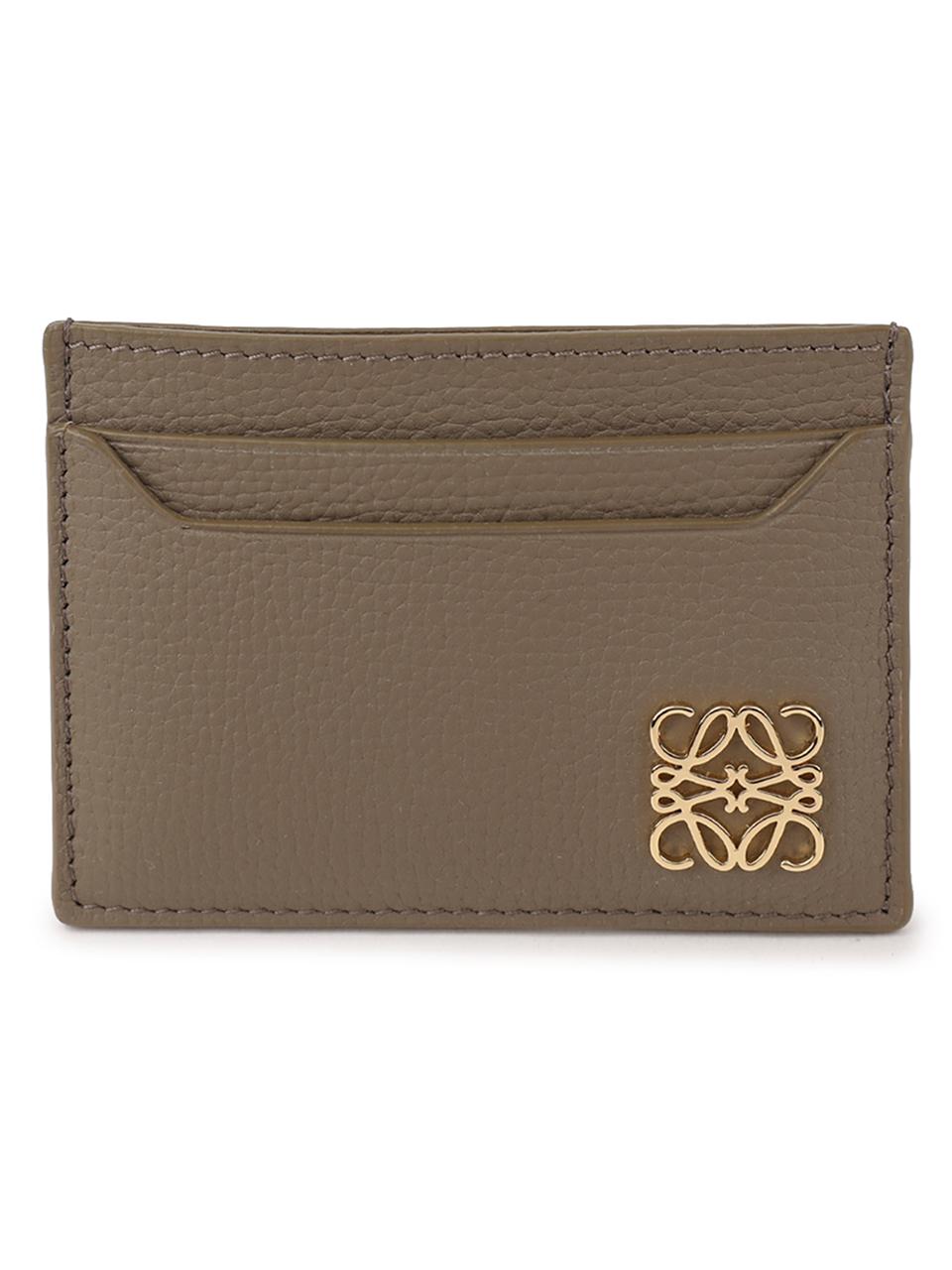 LOEWE Anagram Plain Leather Card Holder C821075X093170